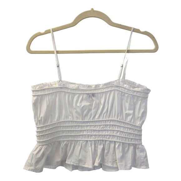 NWT Madewell Sally Structured Cropped Camisole Top Size Small - Picture 2 of 9